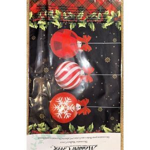 Christmas Tree Ornaments candy cane Decorative Mailbox Cover NWT